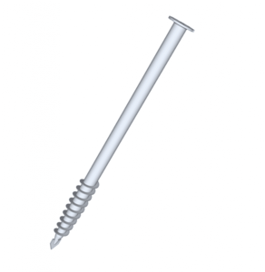 Vis de fondation de 1250 mm avec M16 central - FS 1250-F